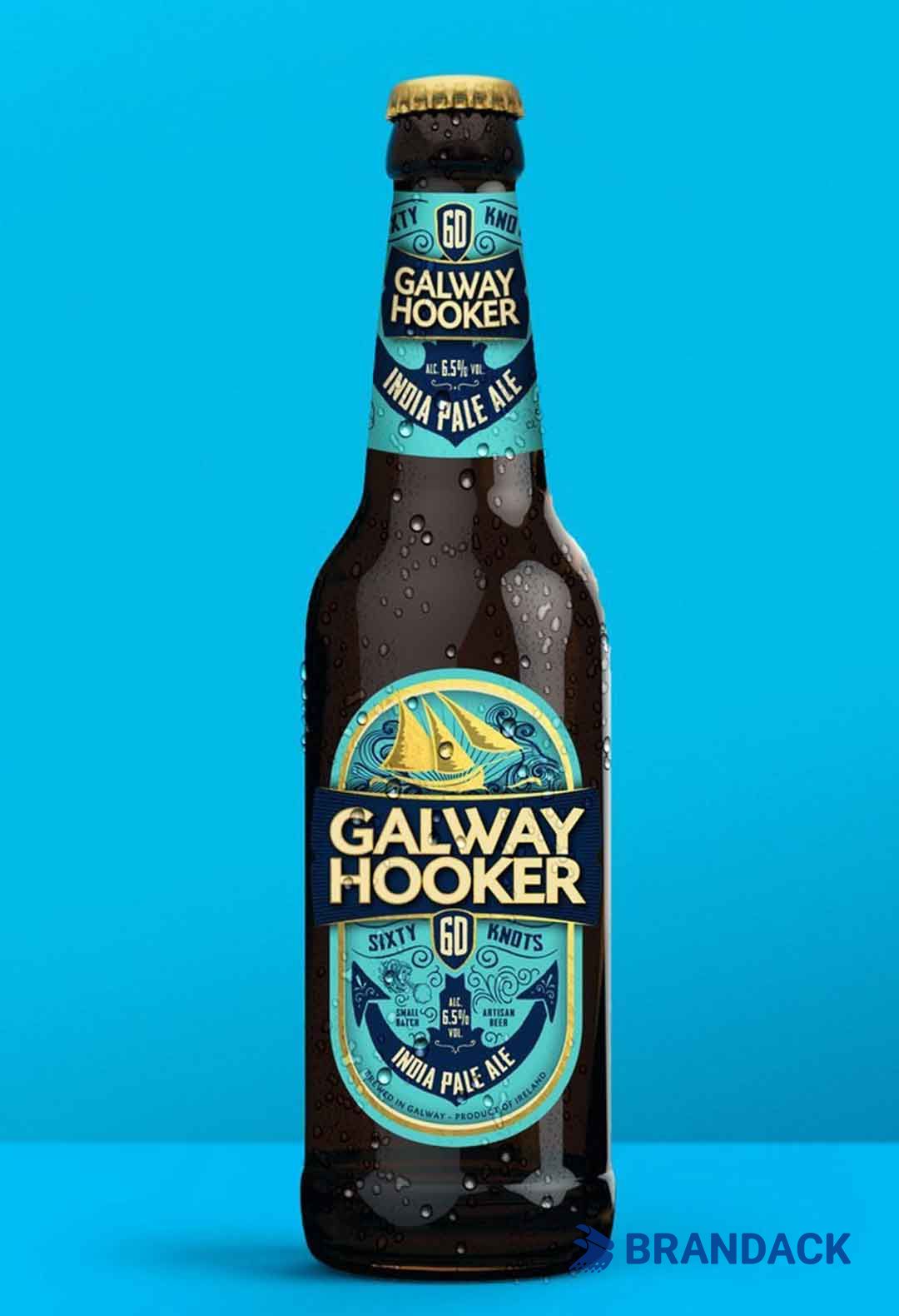 Custom Beer Bottle Stickers Printing with Design Service Custom Beer Bottle Stickers Printing with Design Service