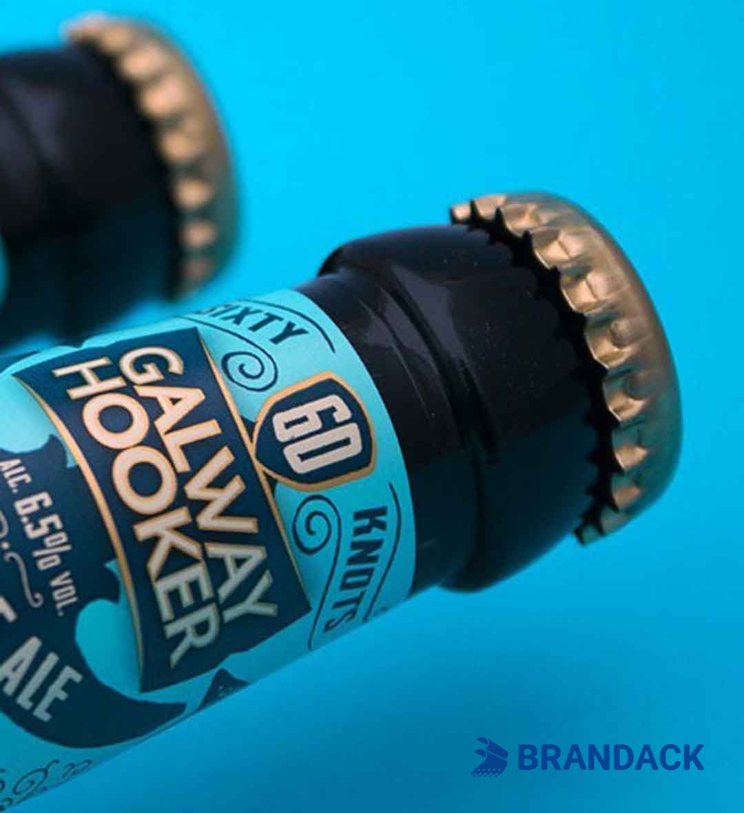 Custom Beer Bottle Stickers Printing with Design Service Custom Beer Bottle Stickers Printing with Design Service