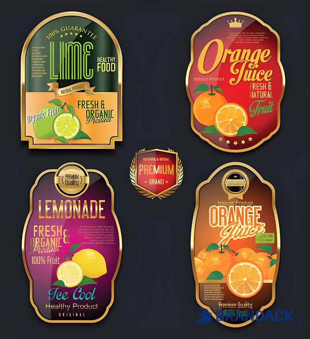 Custom Oval Shape Stickers for Bottle Packaging and Branding Custom Oval Shape Stickers for Bottle Packaging and Branding