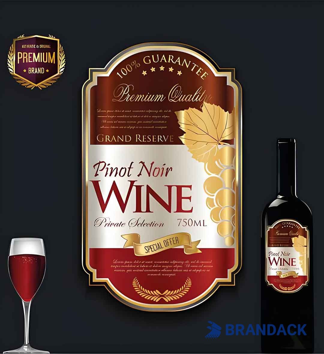 Custom Oval Shape Stickers for Bottle Packaging and Branding Custom Oval Shape Stickers for Bottle Packaging and Branding