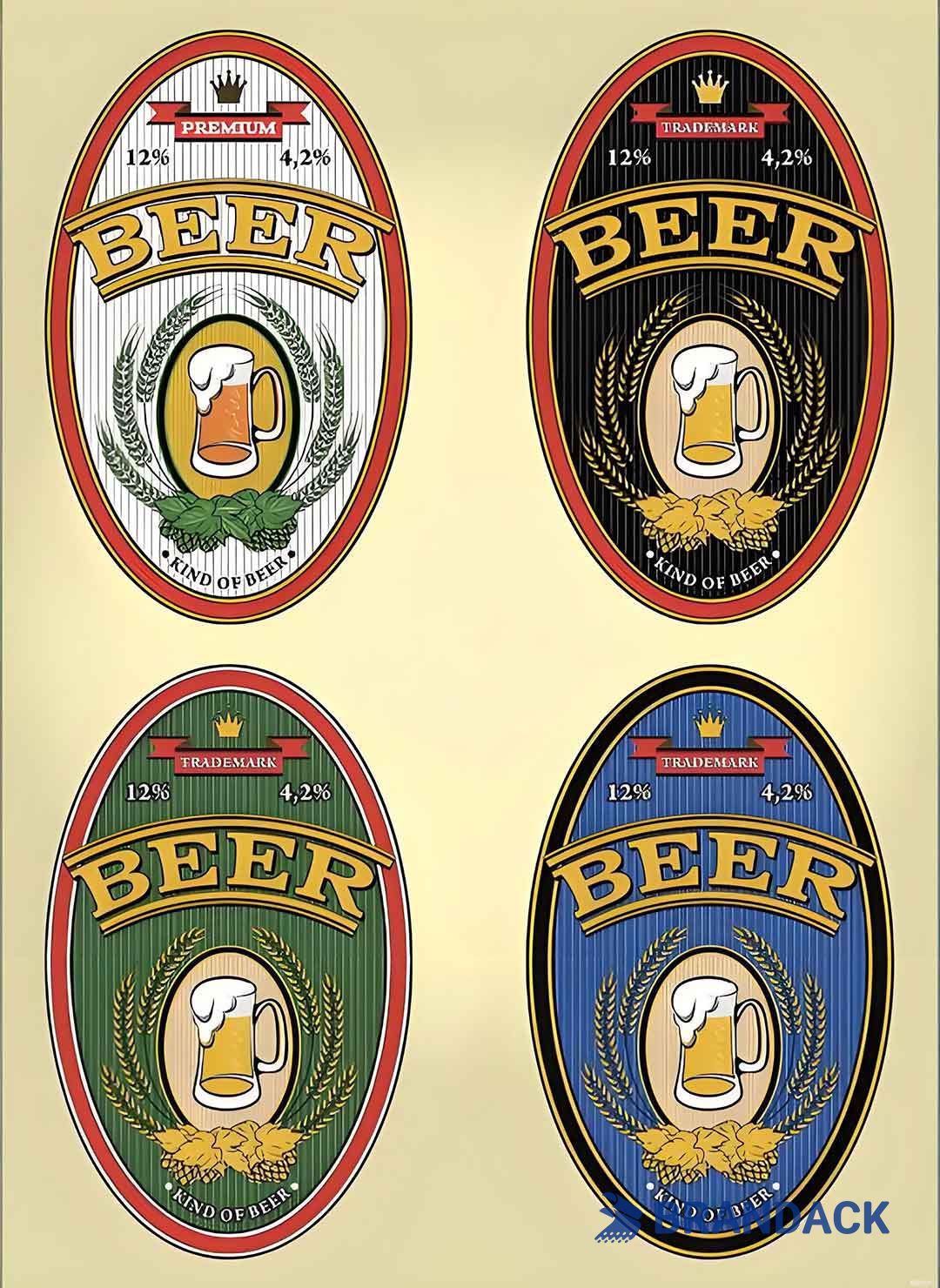 Custom Oval Shape Stickers for Bottle Packaging and Branding Custom Oval Shape Stickers for Bottle Packaging and Branding
