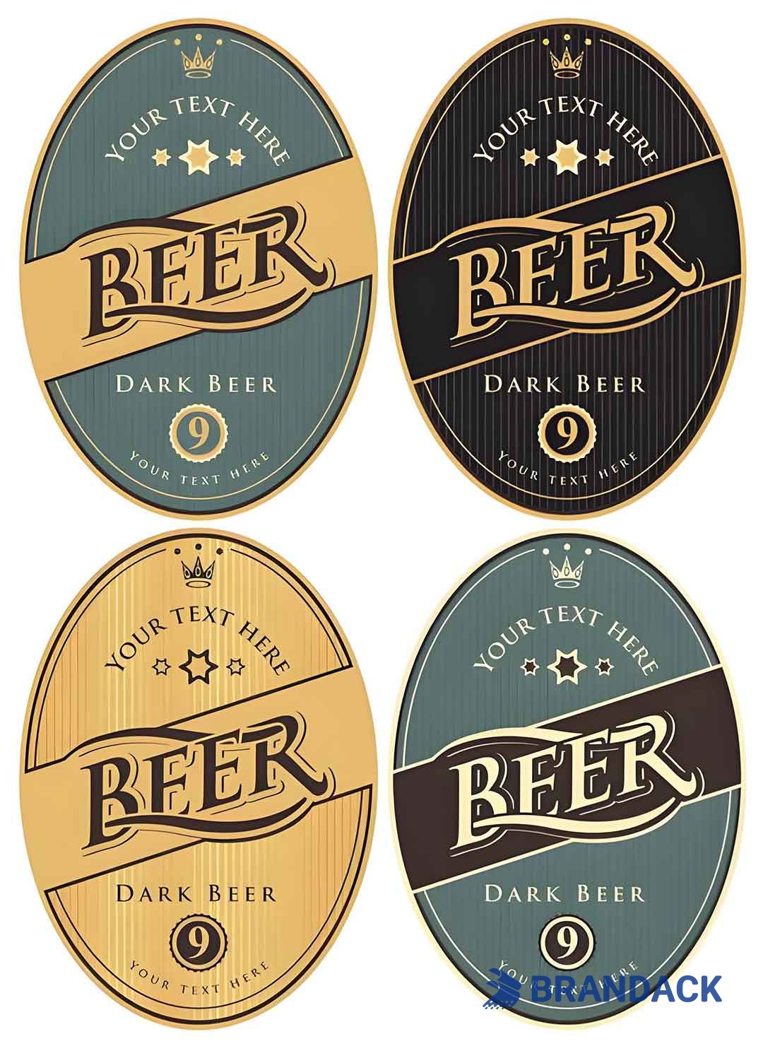 Custom Oval Shape Stickers for Bottle Packaging and Branding Custom Oval Shape Stickers for Bottle Packaging and Branding