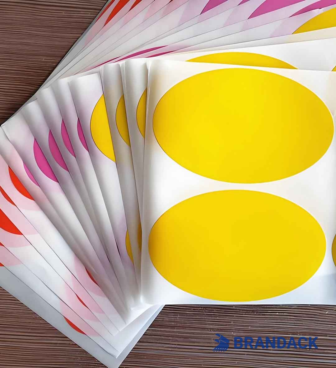 Custom Oval Shape Stickers for Bottle Packaging and Branding Custom Oval Shape Stickers for Bottle Packaging and Branding