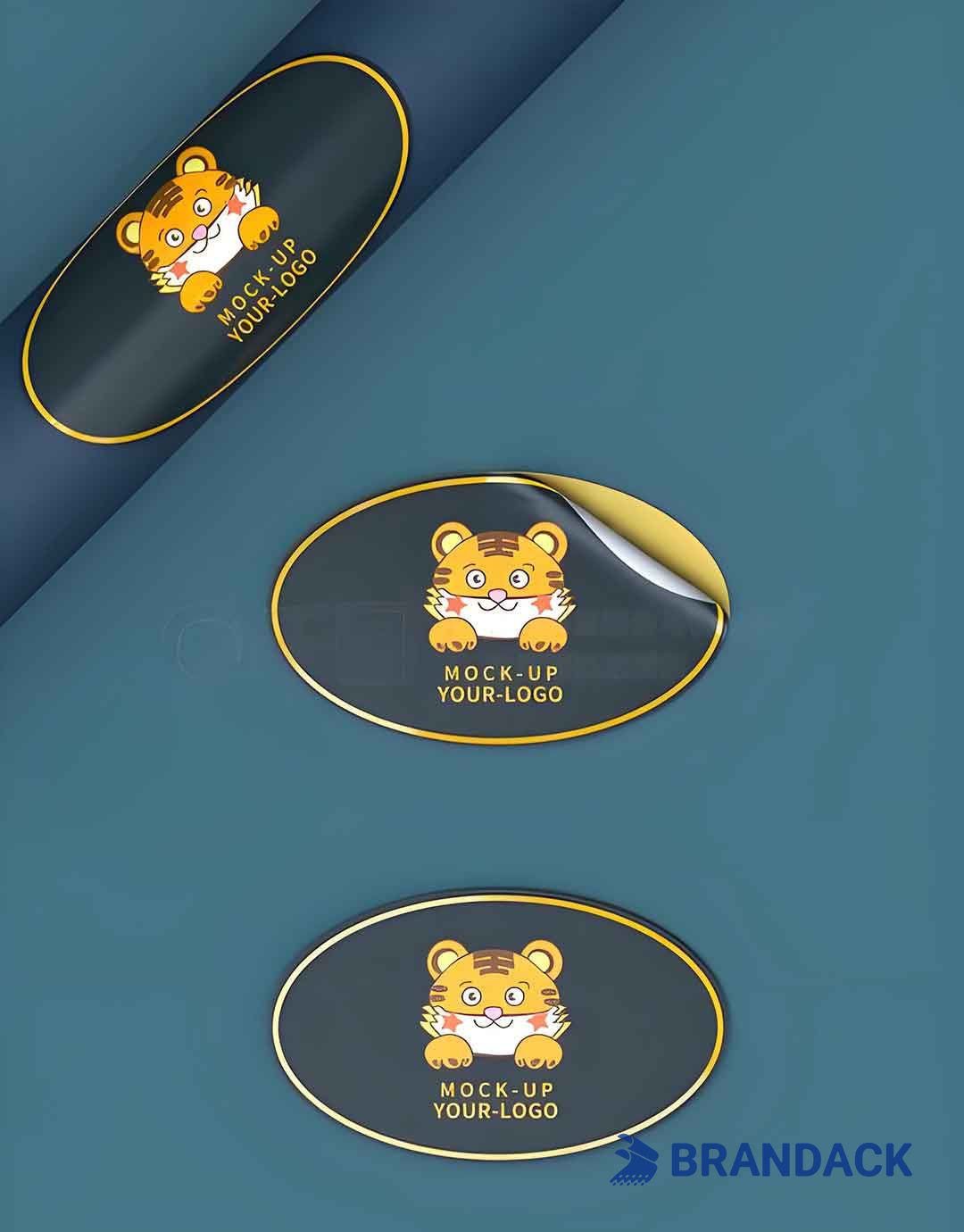 Custom Oval Shape Stickers for Bottle Packaging and Branding Custom Oval Shape Stickers for Bottle Packaging and Branding