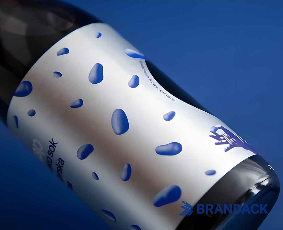 Glass Bottle Sticker Printing Manufacturer with Design Service Glass Bottle Sticker Printing Manufacturer with Design Service