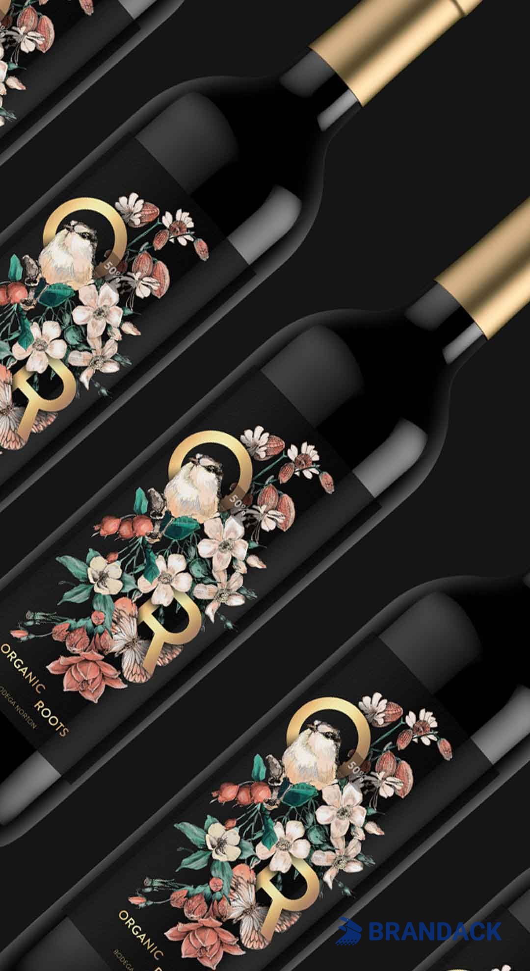 Glass Bottle Sticker Printing Manufacturer with Design Service Glass Bottle Sticker Printing Manufacturer with Design Service