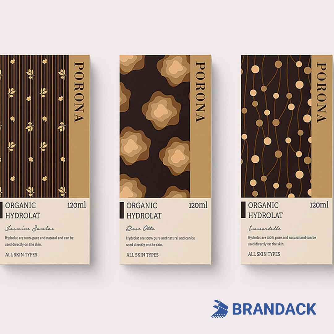 Hair Oil Bottle Sticker Design and Printing Tailored to Brand