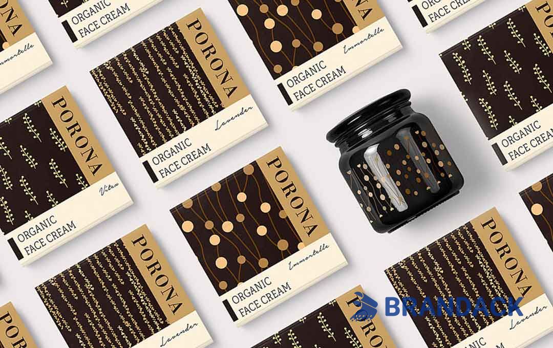 Hair Oil Bottle Sticker Design and Printing Tailored to Brand