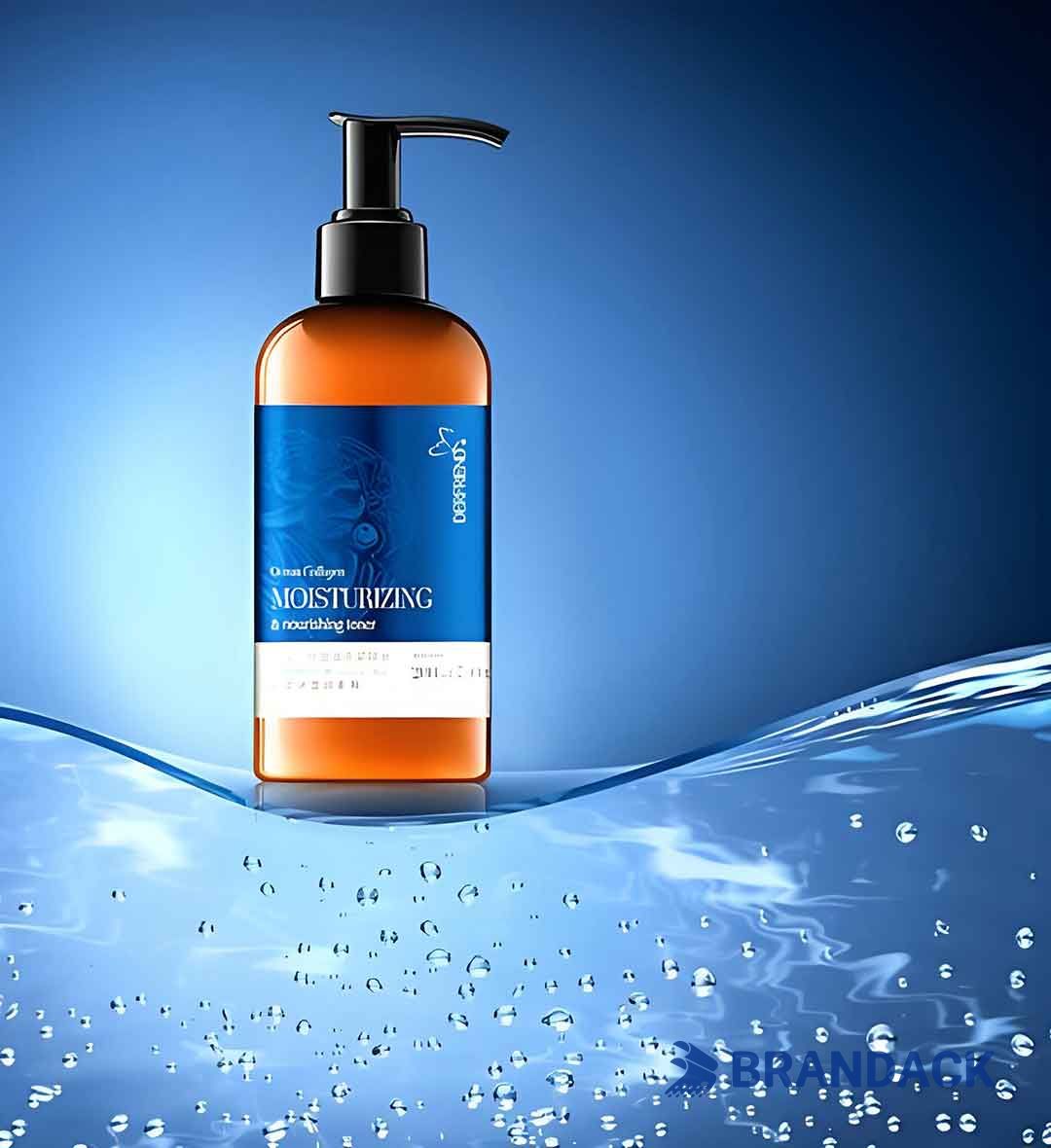 Hair Oil Bottle Sticker Design and Printing Tailored to Brand