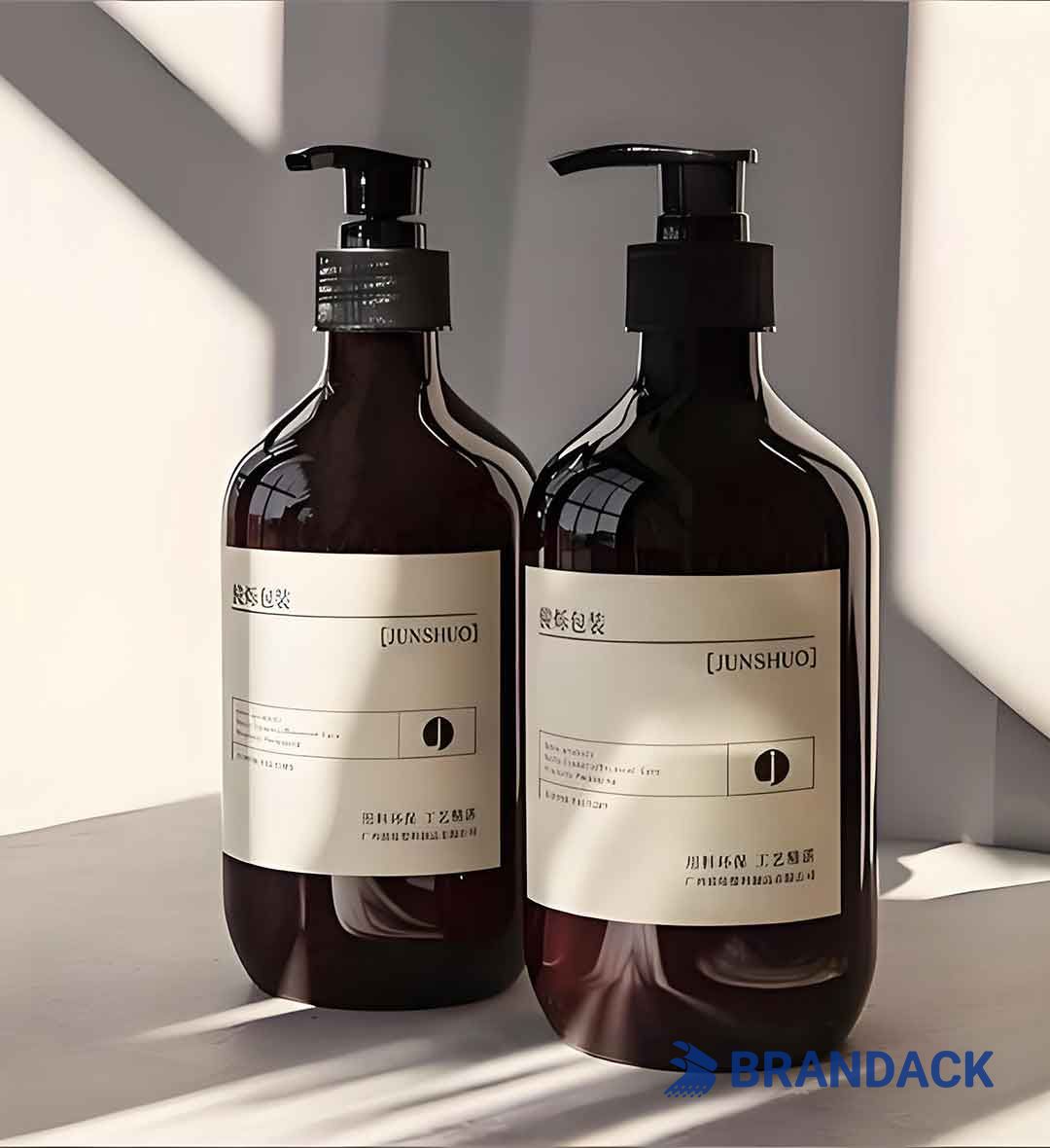 Hair Oil Bottle Sticker Design and Printing Tailored to Brand