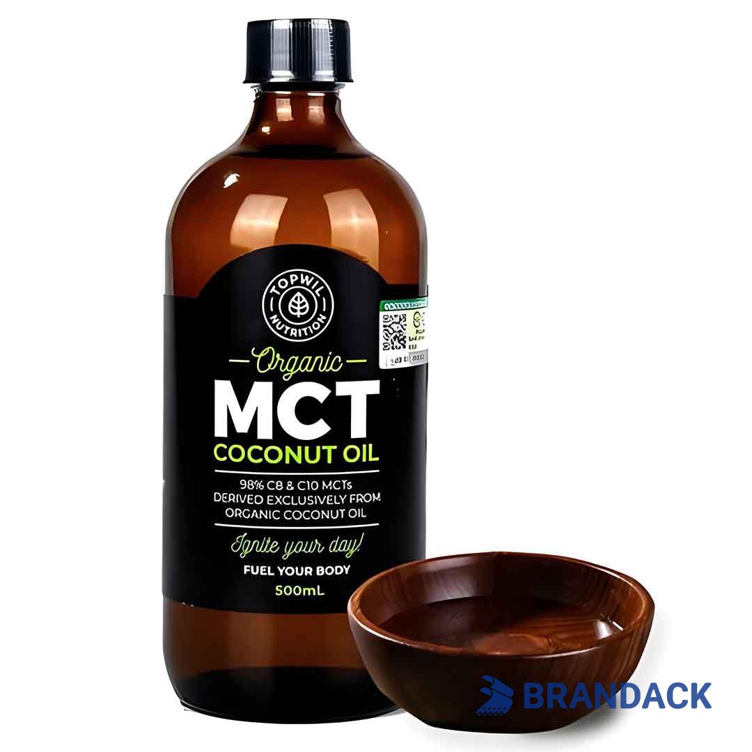 Coconut Oil Bottle Sticker Design and Printing to Boost Sales Coconut Oil Bottle Sticker Design and Printing to Boost Sales