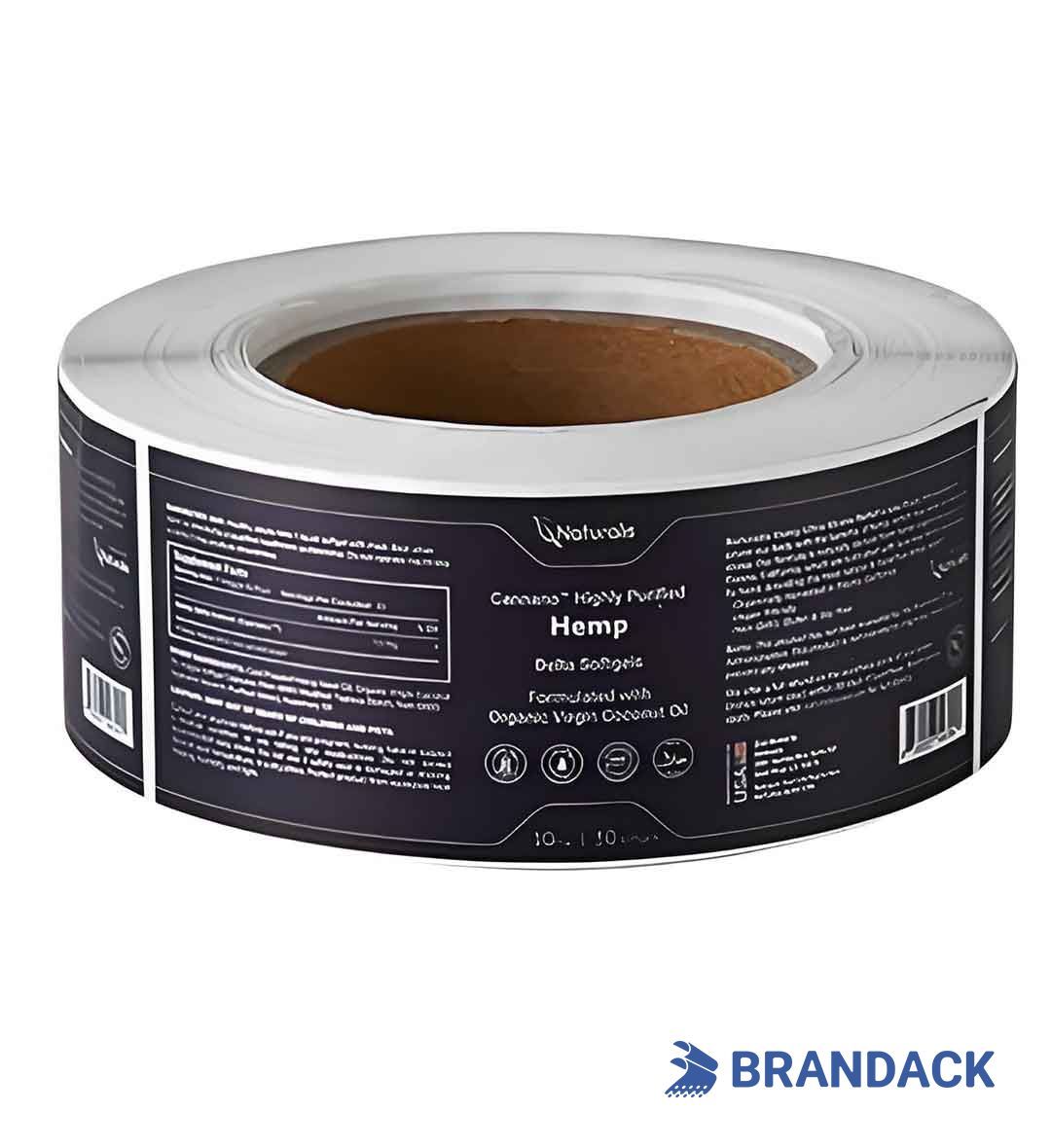 Coconut Oil Bottle Sticker Design and Printing to Boost Sales Coconut Oil Bottle Sticker Design and Printing to Boost Sales