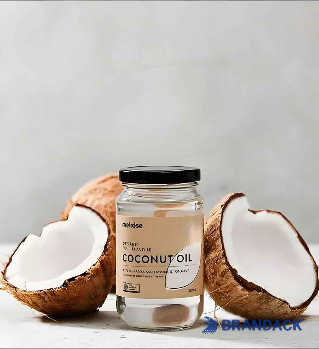 Coconut Oil Bottle Sticker Design and Printing to Boost Sales Coconut Oil Bottle Sticker Design and Printing to Boost Sales