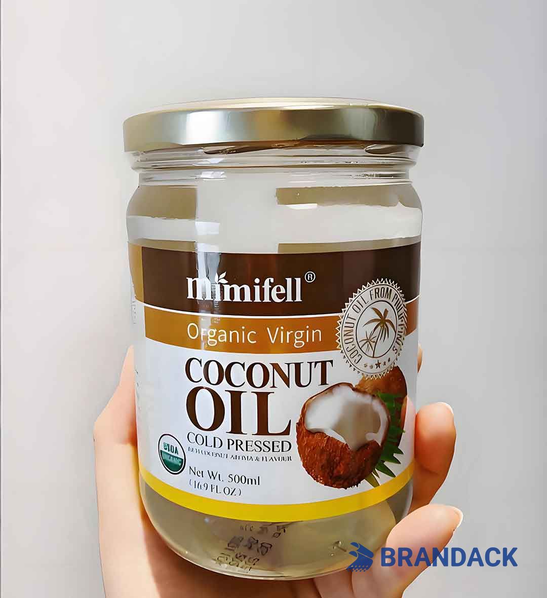 Coconut Oil Bottle Sticker Design and Printing to Boost Sales Coconut Oil Bottle Sticker Design and Printing to Boost Sales