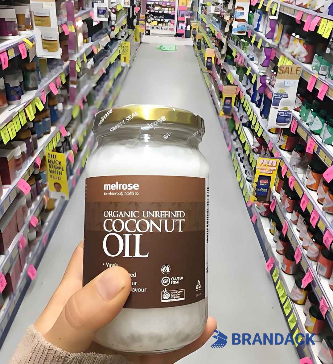 Coconut Oil Bottle Sticker Design and Printing to Boost Sales Coconut Oil Bottle Sticker Design and Printing to Boost Sales
