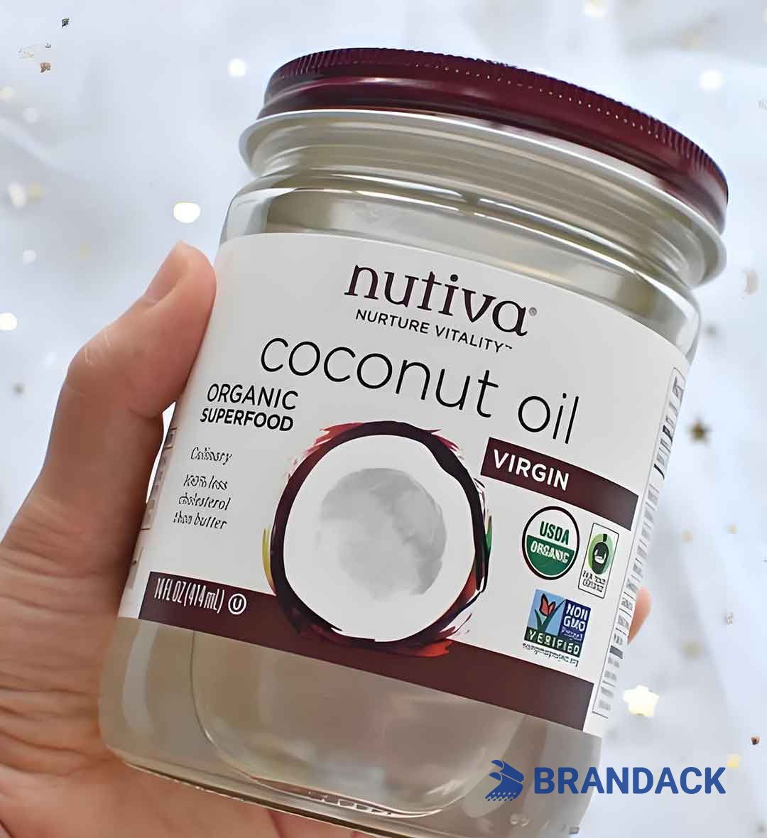 Coconut Oil Bottle Sticker Design and Printing to Boost Sales Coconut Oil Bottle Sticker Design and Printing to Boost Sales