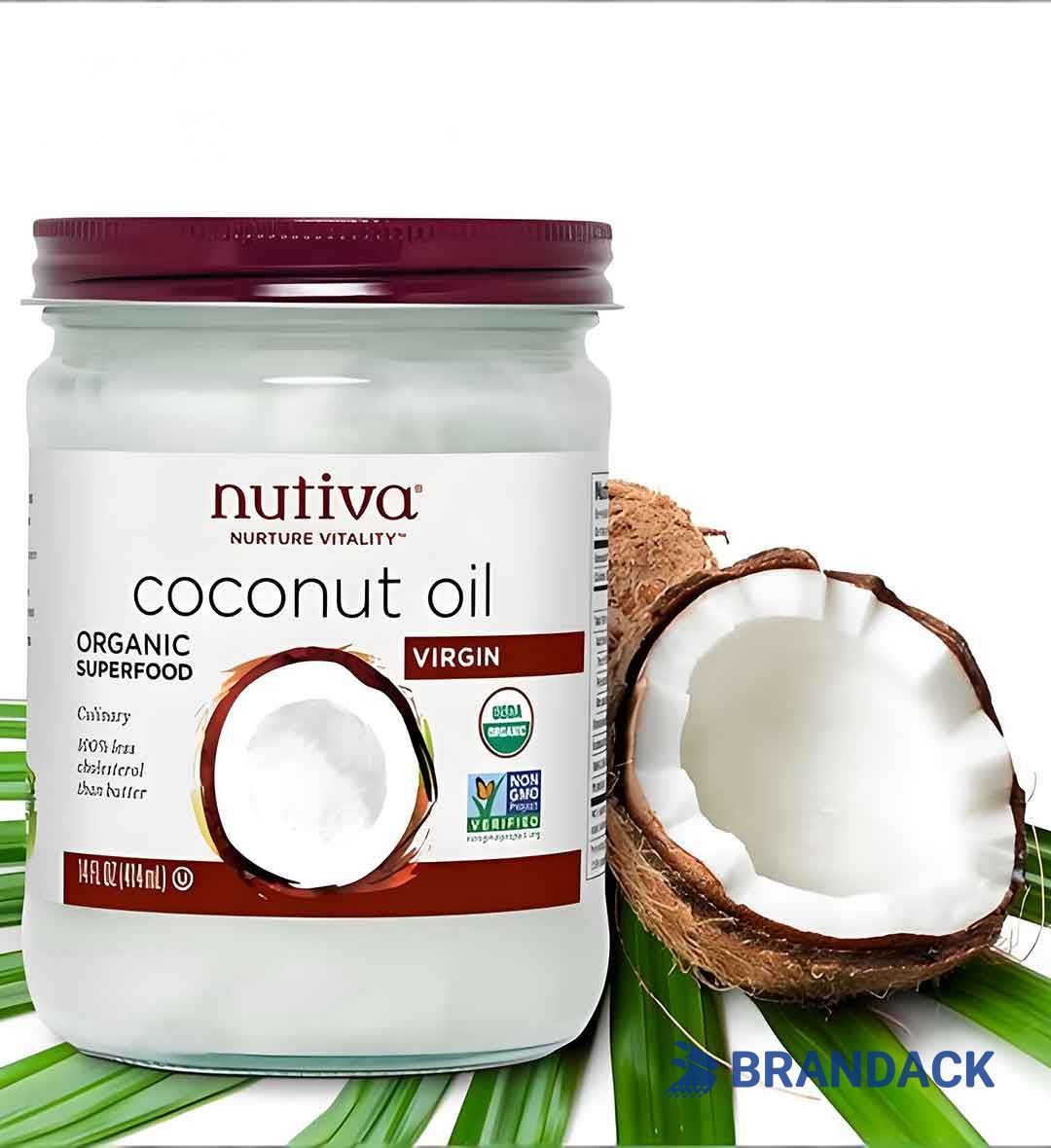 Coconut Oil Bottle Sticker Design and Printing to Boost Sales Coconut Oil Bottle Sticker Design and Printing to Boost Sales