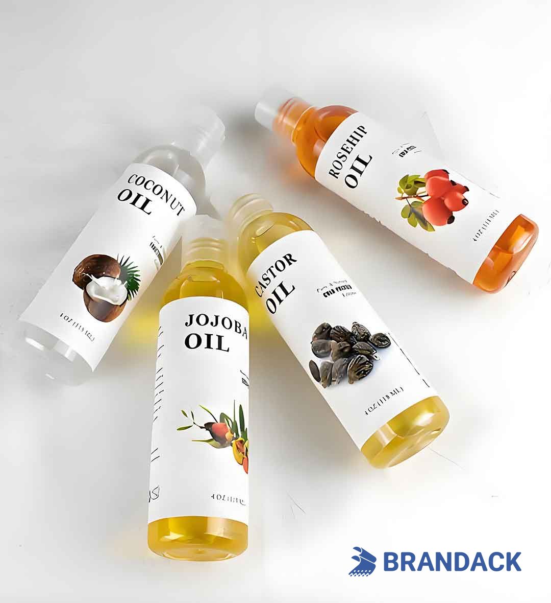 Coconut Oil Bottle Sticker Design and Printing to Boost Sales Coconut Oil Bottle Sticker Design and Printing to Boost Sales