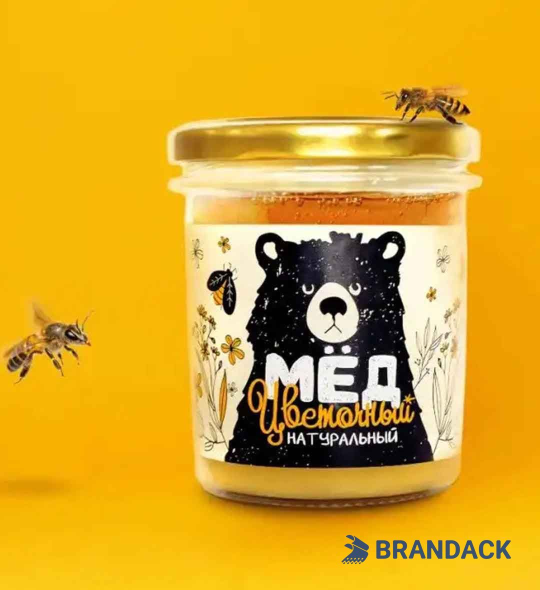 Honey Bottle Stickers Design and Printing Help to Stand Out on Shelves Honey Bottle Stickers Design and Printing Help to Stand Out on Shelves