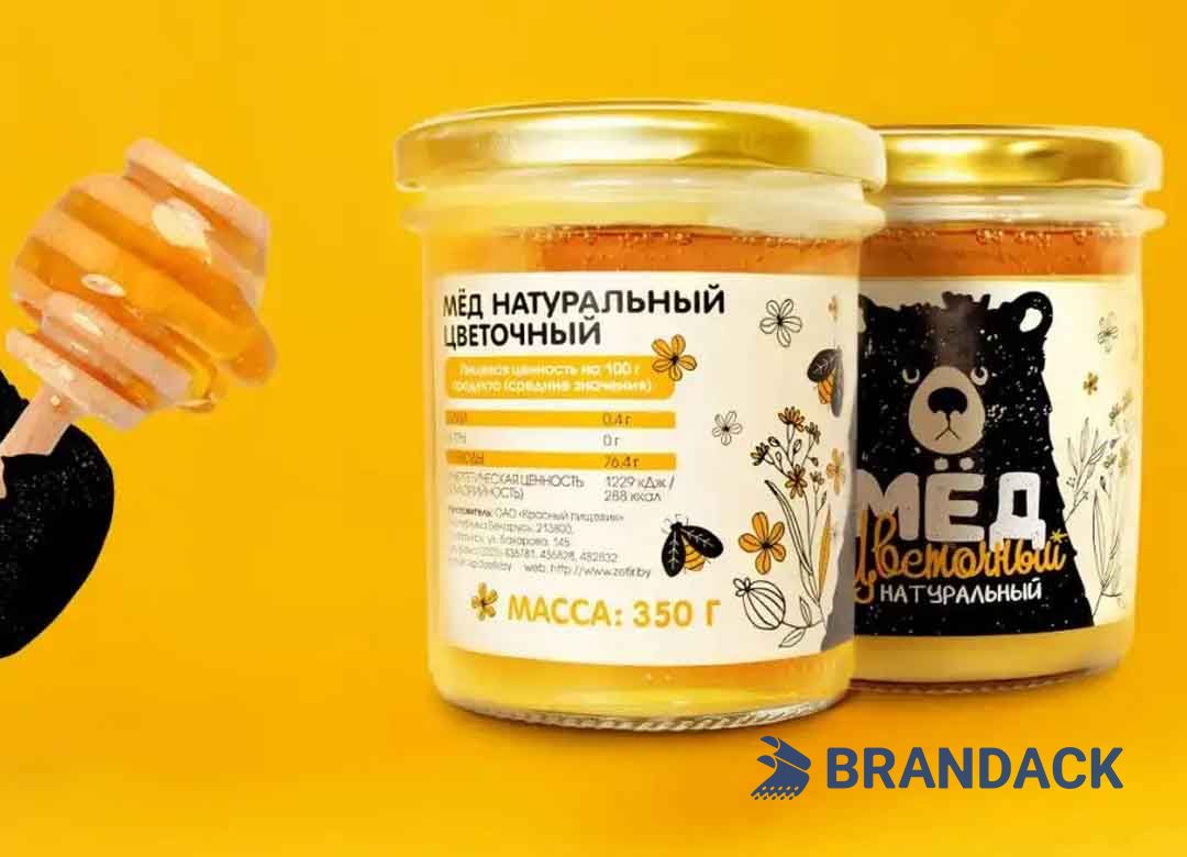 Honey Bottle Stickers Design and Printing Help to Stand Out on Shelves Honey Bottle Stickers Design and Printing Help to Stand Out on Shelves