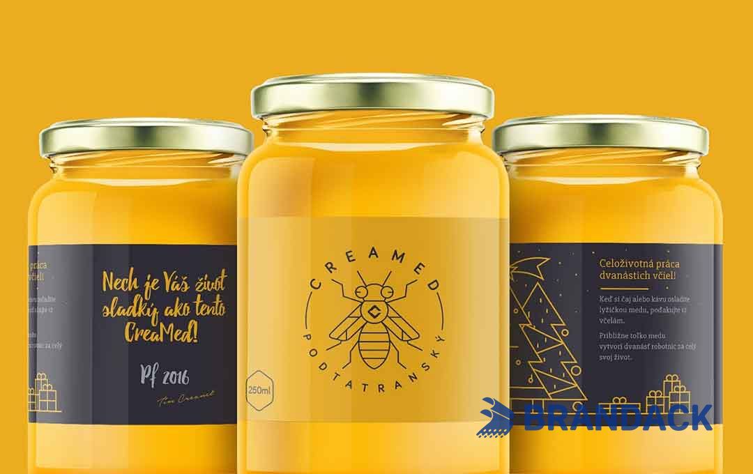 Honey Bottle Stickers Design and Printing Help to Stand Out on Shelves Honey Bottle Stickers Design and Printing Help to Stand Out on Shelves