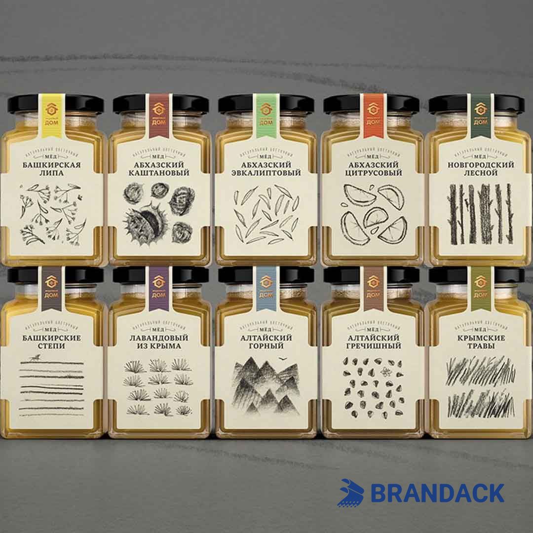 Honey Bottle Stickers Design and Printing Help to Stand Out on Shelves Honey Bottle Stickers Design and Printing Help to Stand Out on Shelves