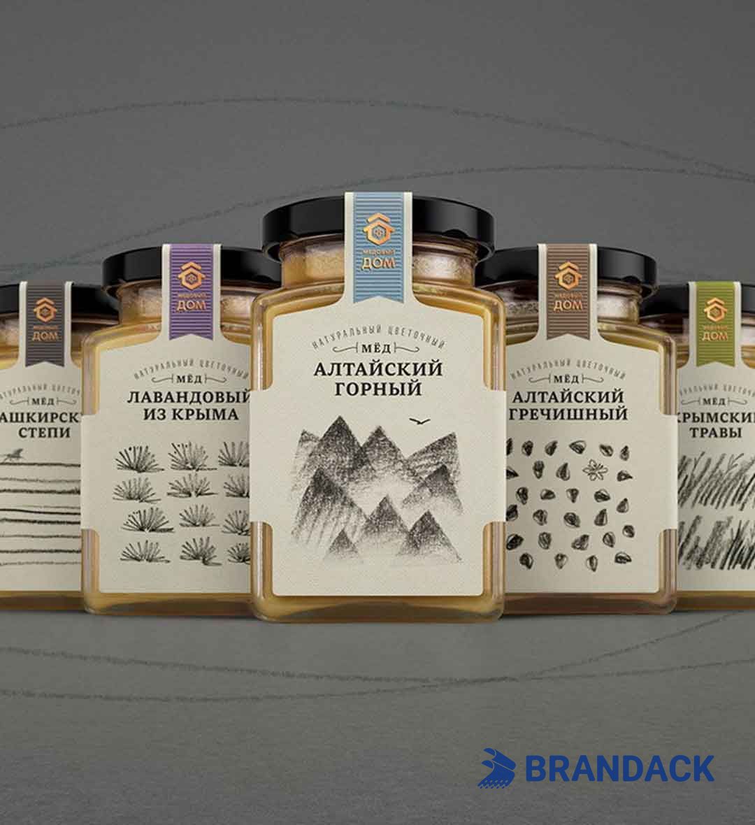 Honey Bottle Stickers Design and Printing Help to Stand Out on Shelves Honey Bottle Stickers Design and Printing Help to Stand Out on Shelves