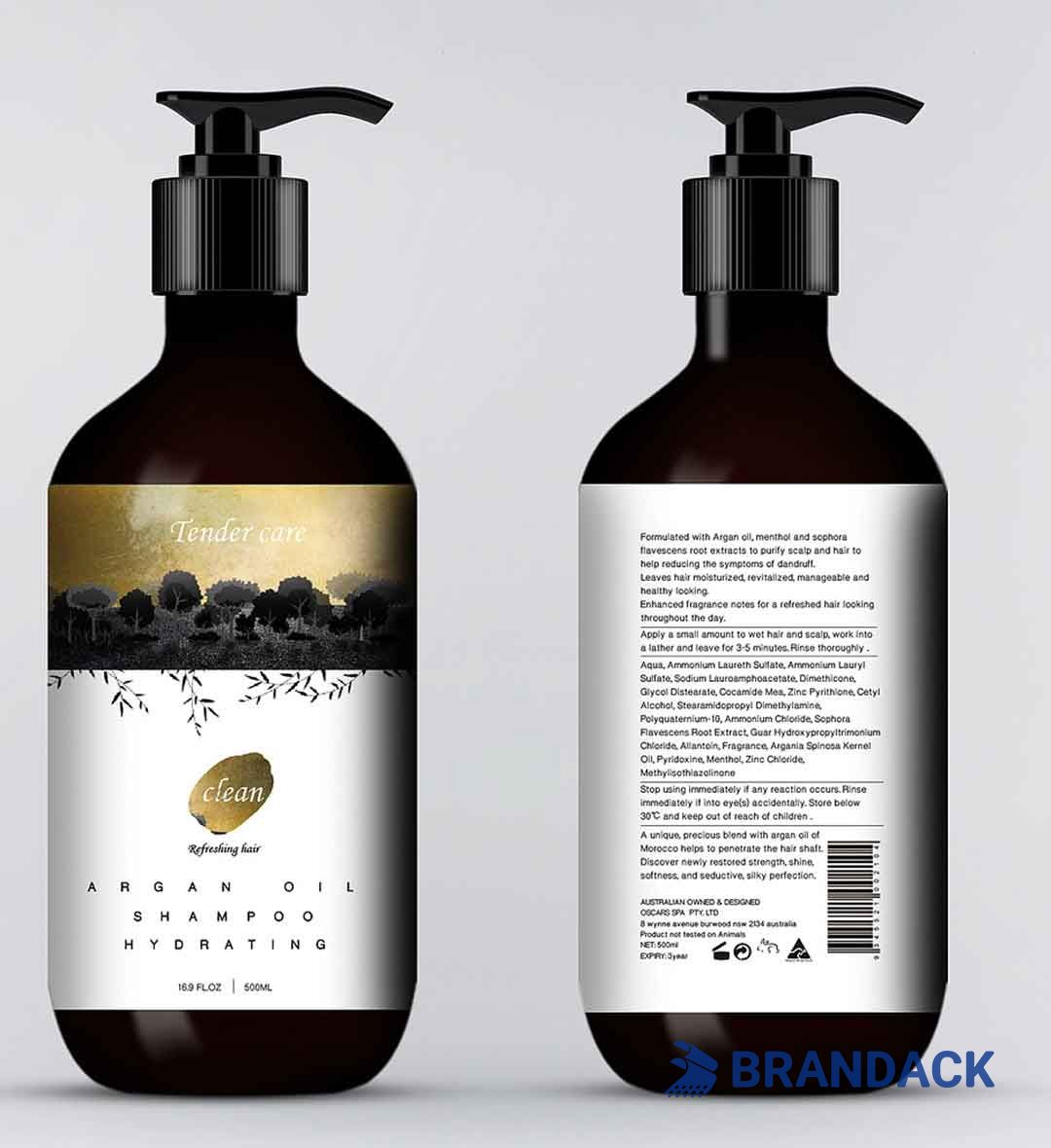 Shampoo Bottle Label Stickers Design and Printing Tailored to Brand Shampoo Bottle Label Stickers Design and Printing Tailored to Brand