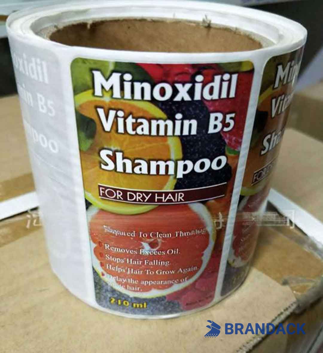 Shampoo Bottle Label Stickers Design and Printing Tailored to Brand Shampoo Bottle Label Stickers Design and Printing Tailored to Brand