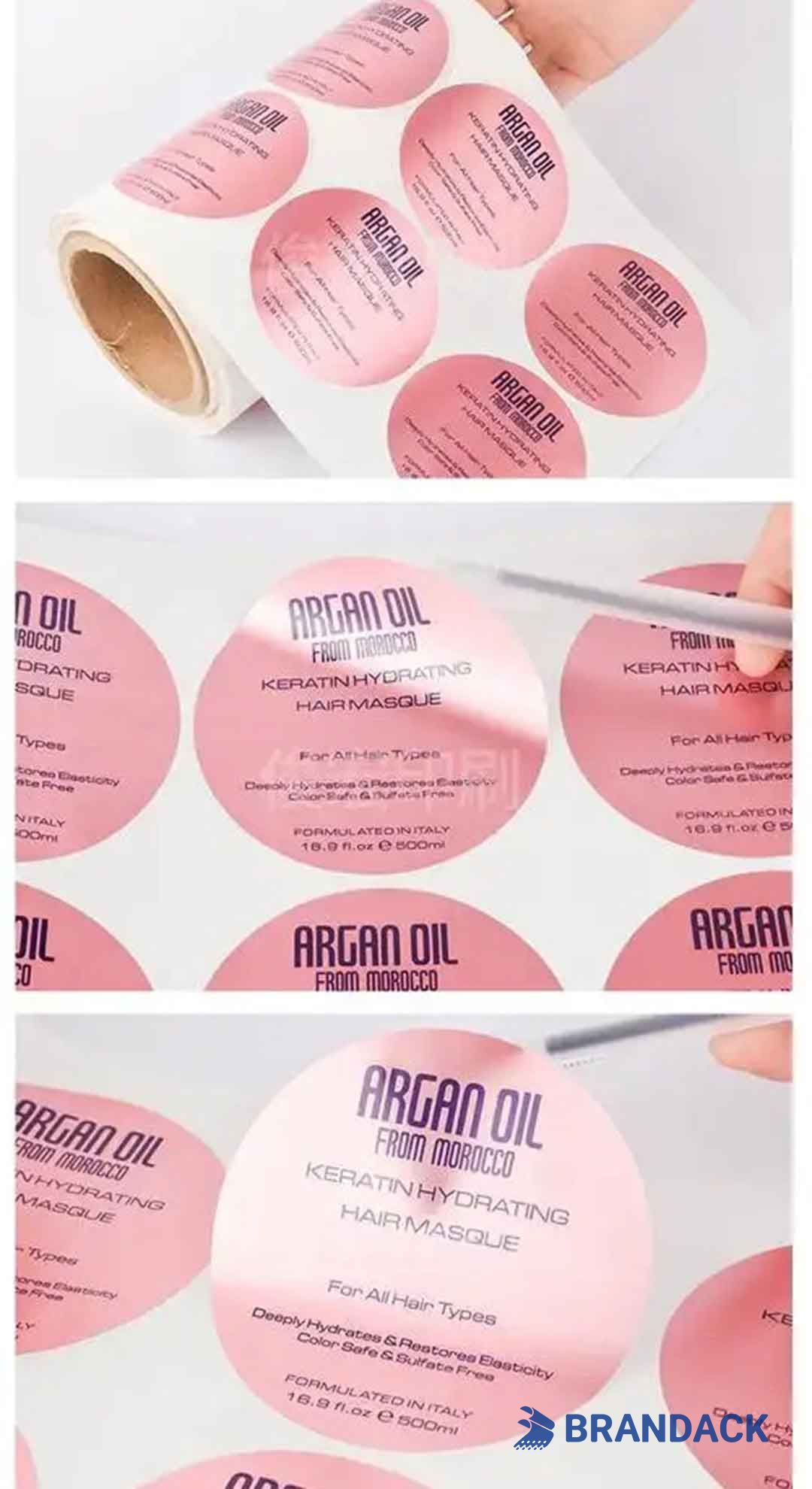Shampoo Bottle Label Stickers Design and Printing Tailored to Brand Shampoo Bottle Label Stickers Design and Printing Tailored to Brand