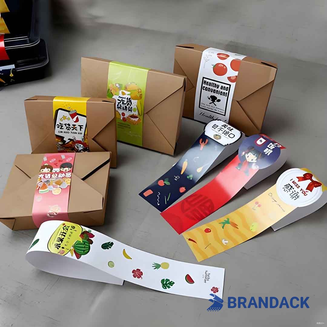 Wrapping Label for Retail Package Box | Wrap Around Packaging Labels Wrapping Label for Retail Package Box | Wrap Around Packaging Labels