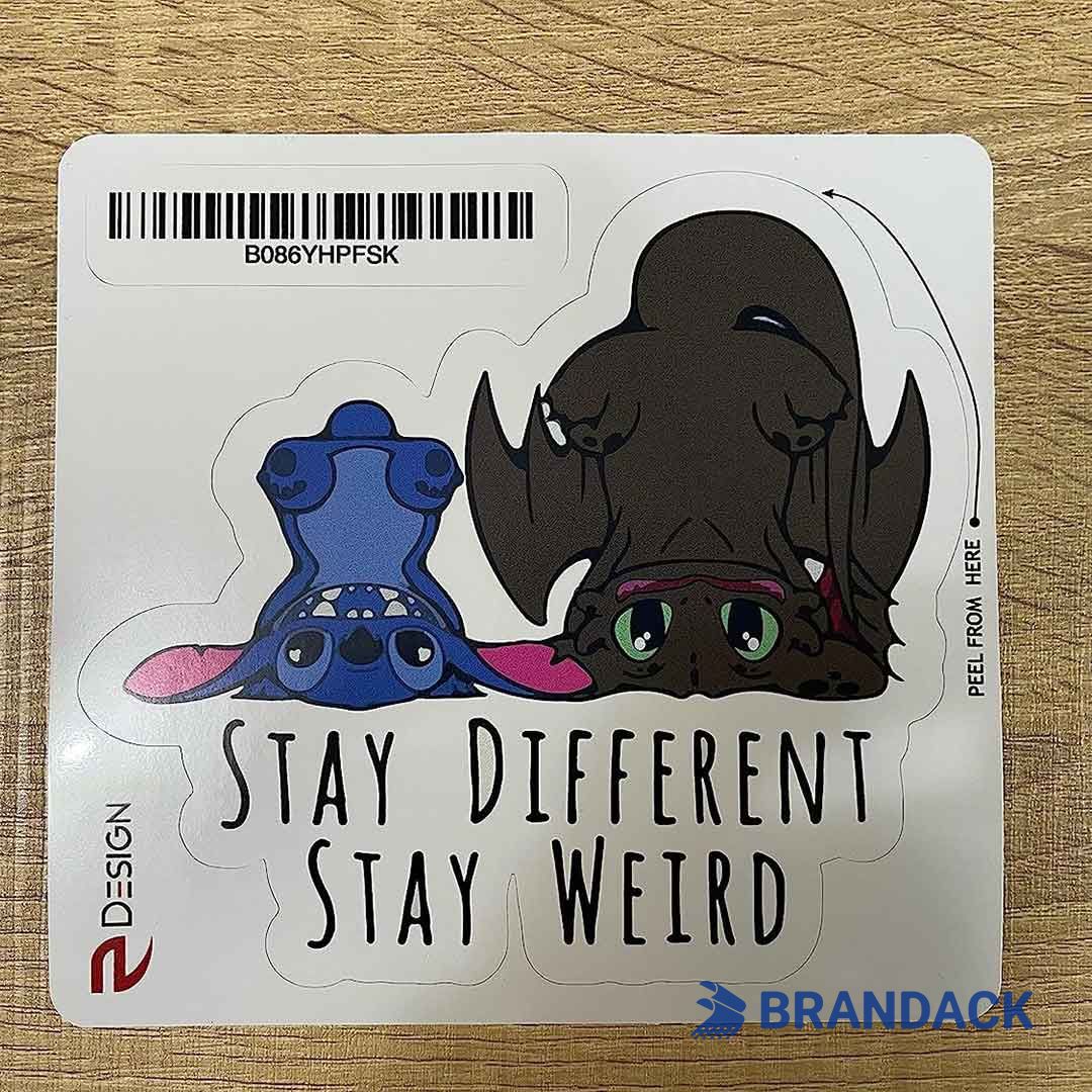 Custom Die Cut Vinyl Stickers | Waterproof Personalized Vinyl Sticker