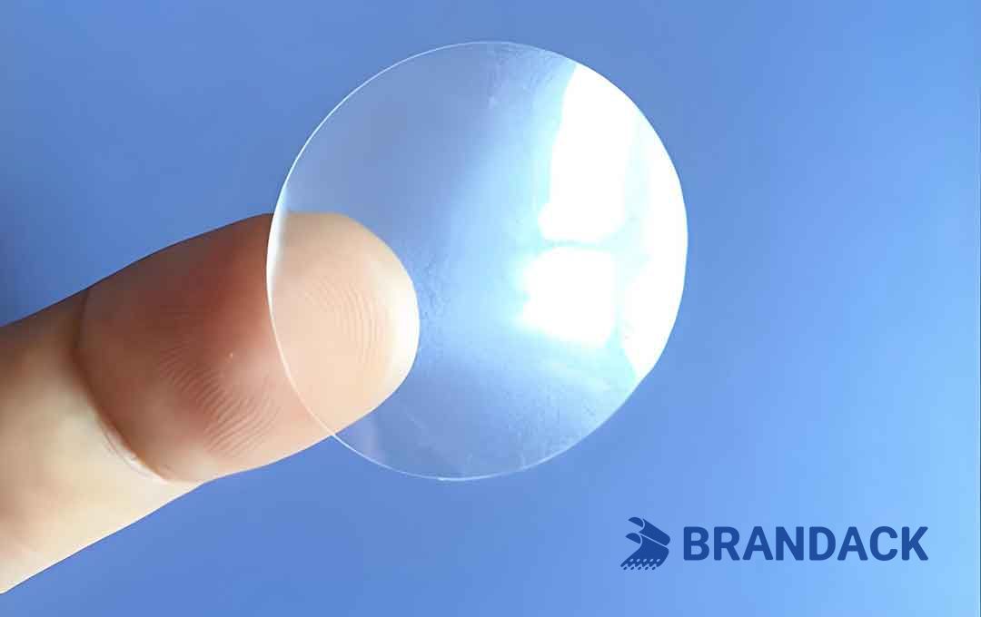 Custom Clear Round Vinyl Stickers | Design Waterproof Label Sticker