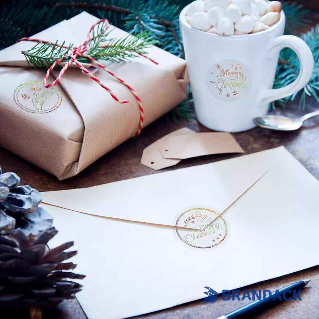 Custom Clear Round Vinyl Stickers | Design Waterproof Label Sticker