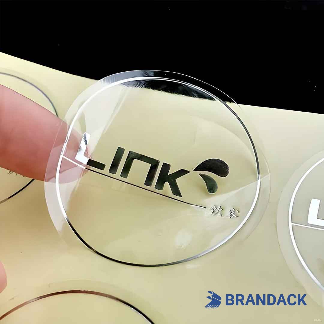 Custom Round Labels Personalized | Clear Round Sticker Labels Printing
