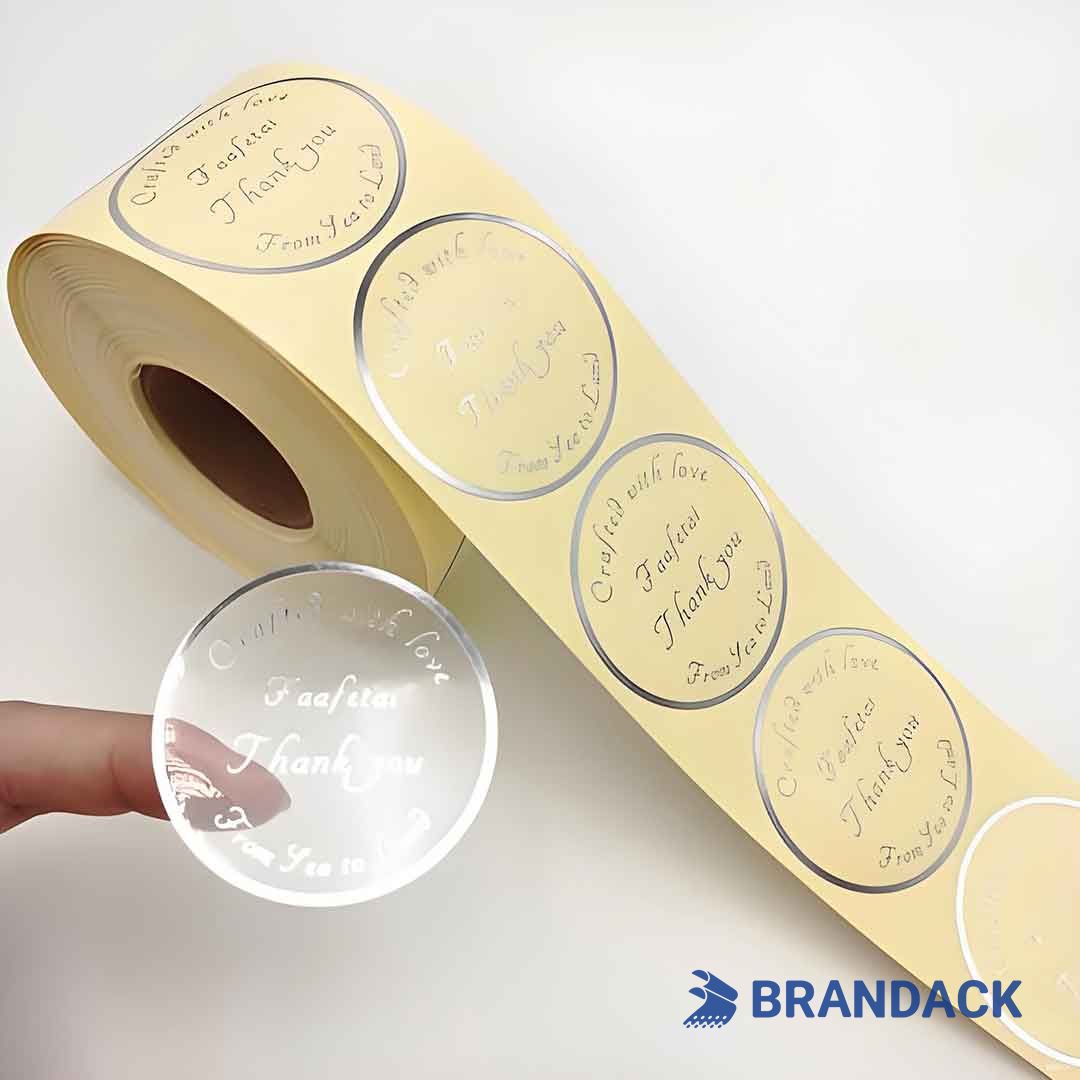 Custom Round Labels Personalized | Clear Round Sticker Labels Printing Custom Round Labels Personalized | Clear Round Sticker Labels Printing