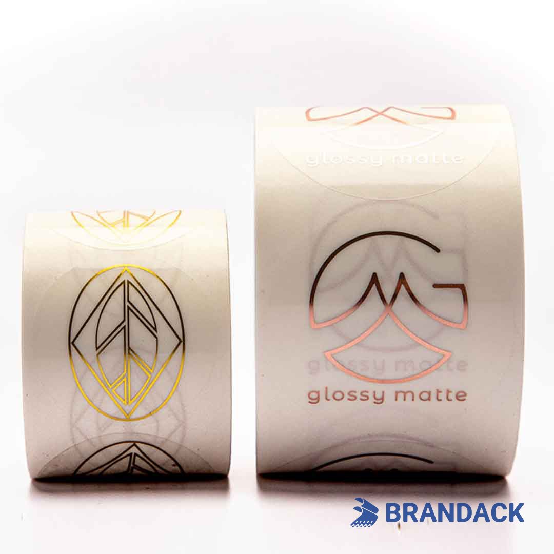 Custom Personalized Circle Stickers Colored in White Yellow Purple Black