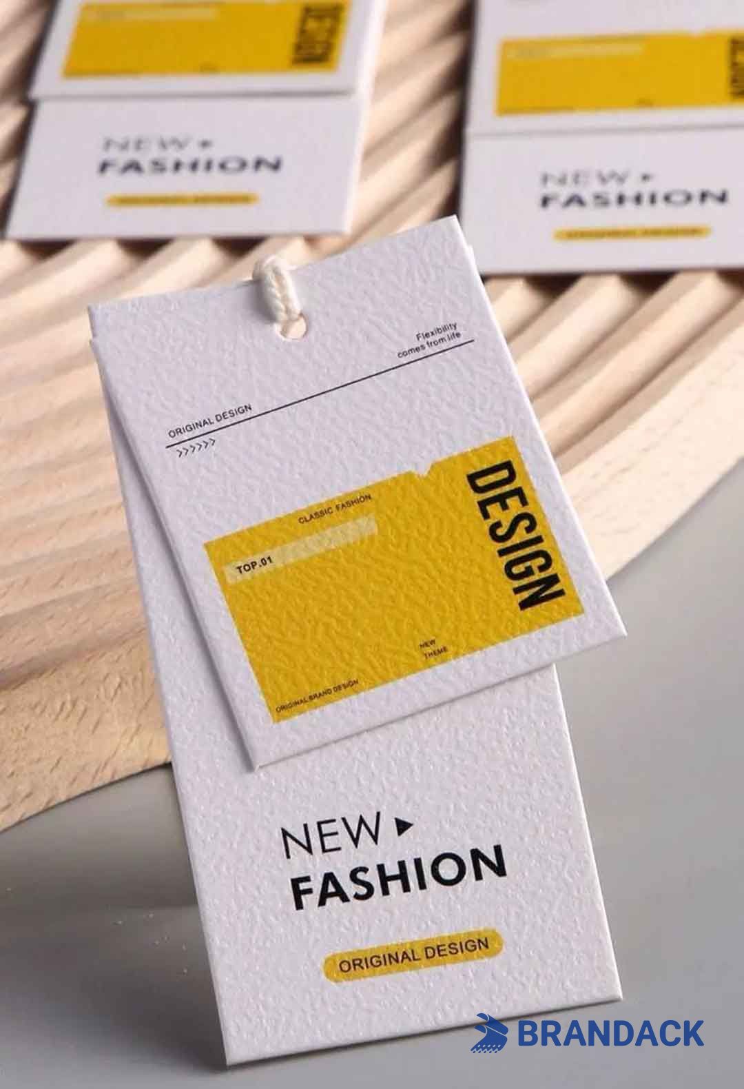 Clothing Hang Tags Custom with String | Bespoke Hang Tags for Clothing
