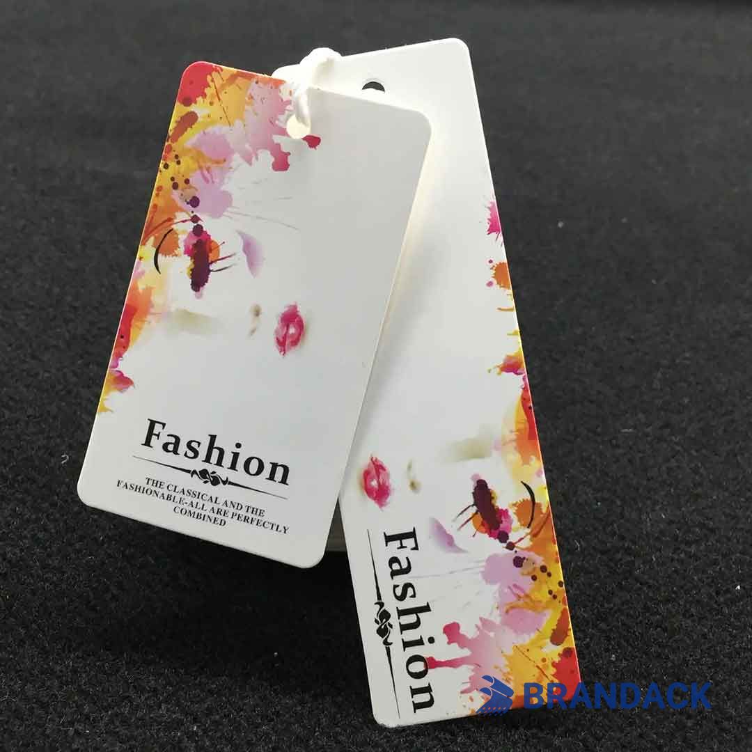 Custom Apparel Hang Price Tags | Bespoke Apparel Swing Tags with Logo Custom Apparel Hang Price Tags | Bespoke Apparel Swing Tags with Logo