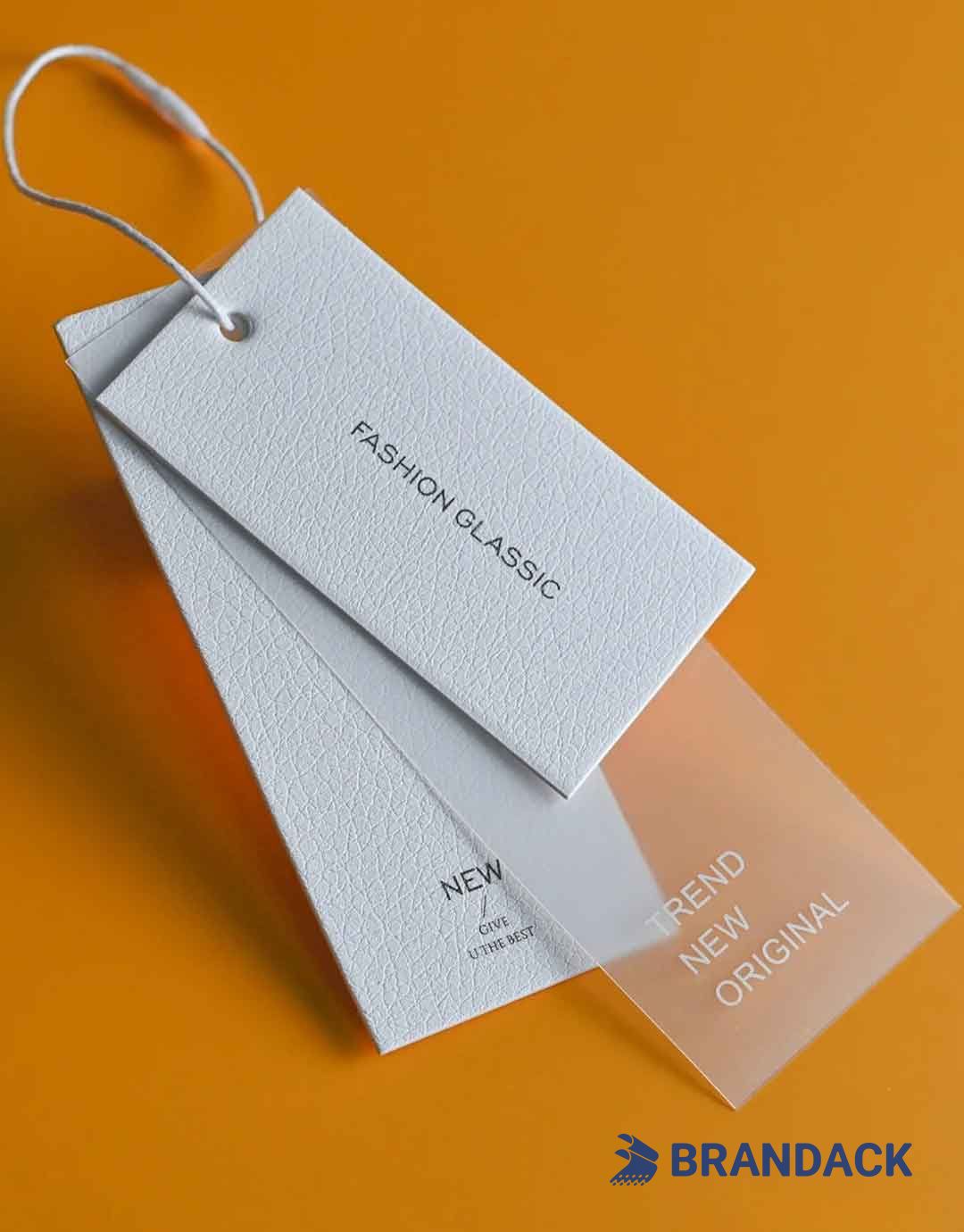 Custom Apparel Hang Price Tags | Bespoke Apparel Swing Tags with Logo Custom Apparel Hang Price Tags | Bespoke Apparel Swing Tags with Logo