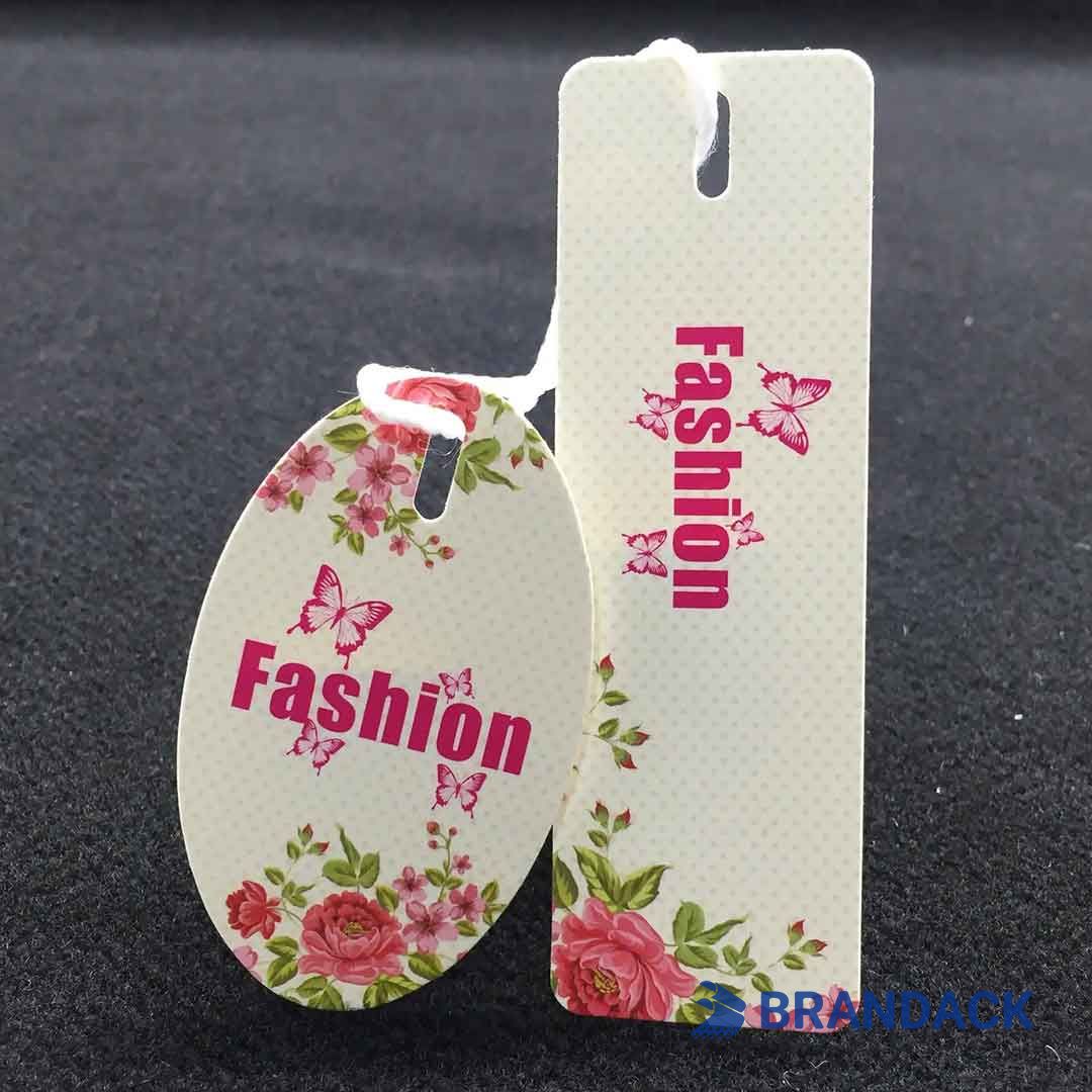 Custom Dress Price Tags Printing | Fashion Swing Tags Design for Brand Custom Dress Price Tags Printing | Fashion Swing Tags Design for Brand