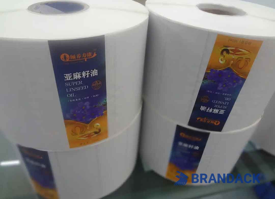 Custom Printed Strong Adhesive Label in White by Labels Manufacturer Custom Printed Strong Adhesive Label in White by Labels Manufacturer