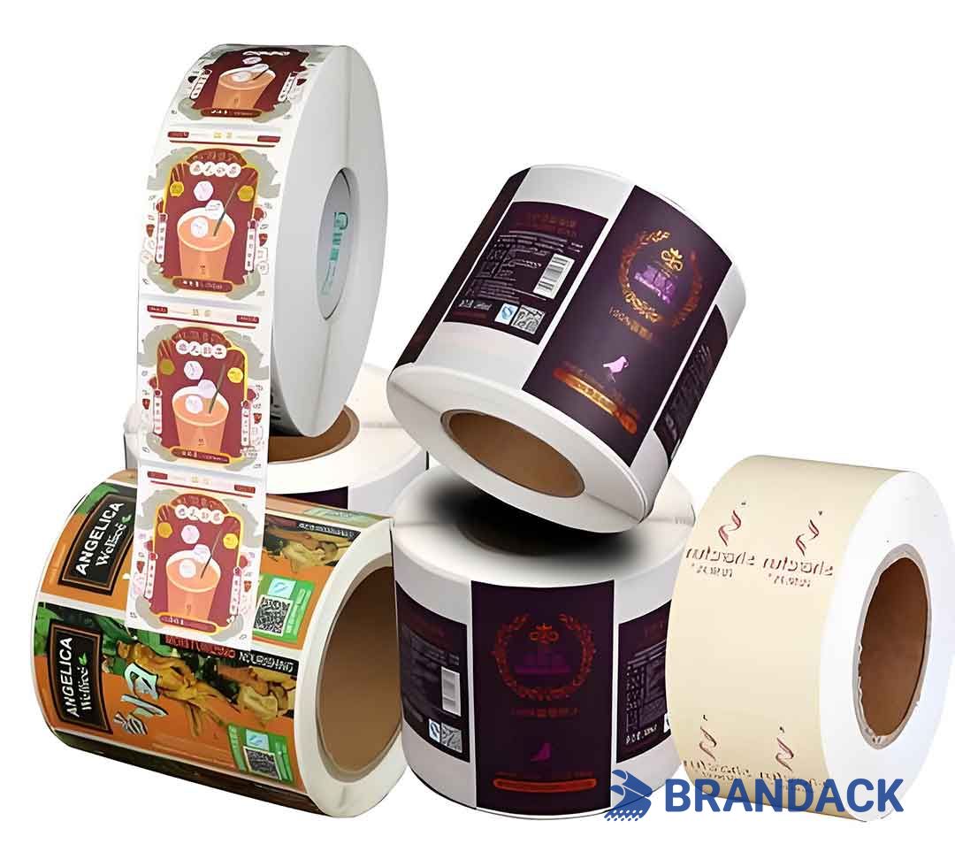 Custom Printed Strong Adhesive Label in White by Labels Manufacturer Custom Printed Strong Adhesive Label in White by Labels Manufacturer