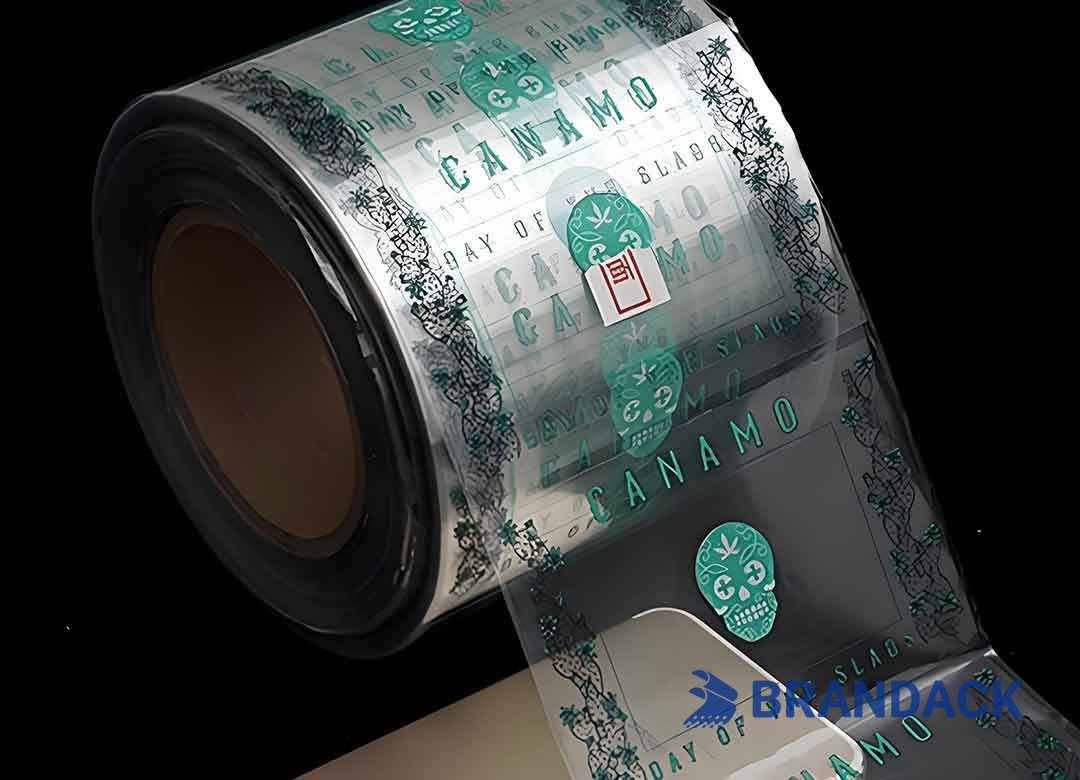 Custom Clear Personalized Adhesive Labels Printing with Your Logo Custom Clear Personalized Adhesive Labels Printing with Your Logo