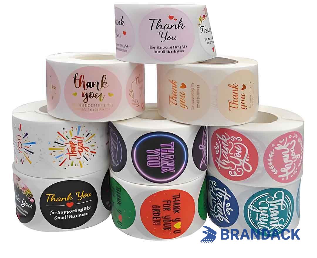 Custom Circular Sticker Labels | Customised Sticky Circle Labels Custom Circular Sticker Labels | Customised Sticky Circle Labels