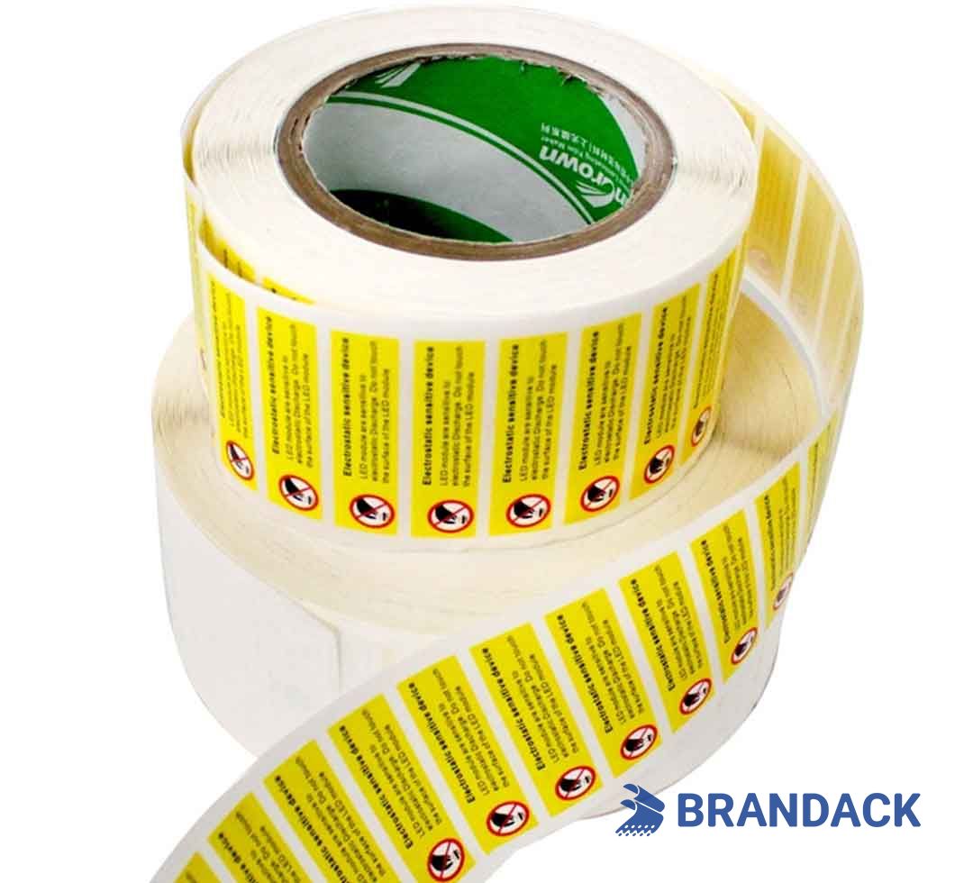 Custom Printed Business Sticker Label | Personalized Logo Sticky Labels