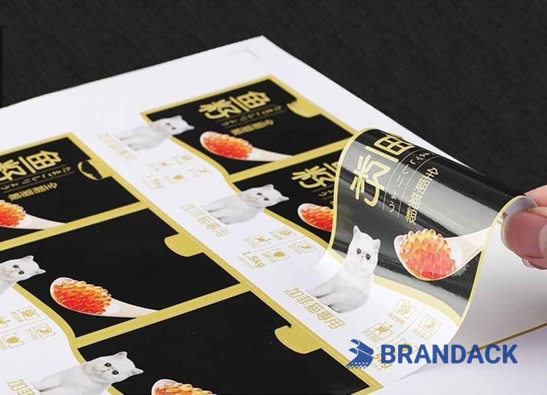 Custom Printed Business Sticker Label | Personalized Logo Sticky Labels