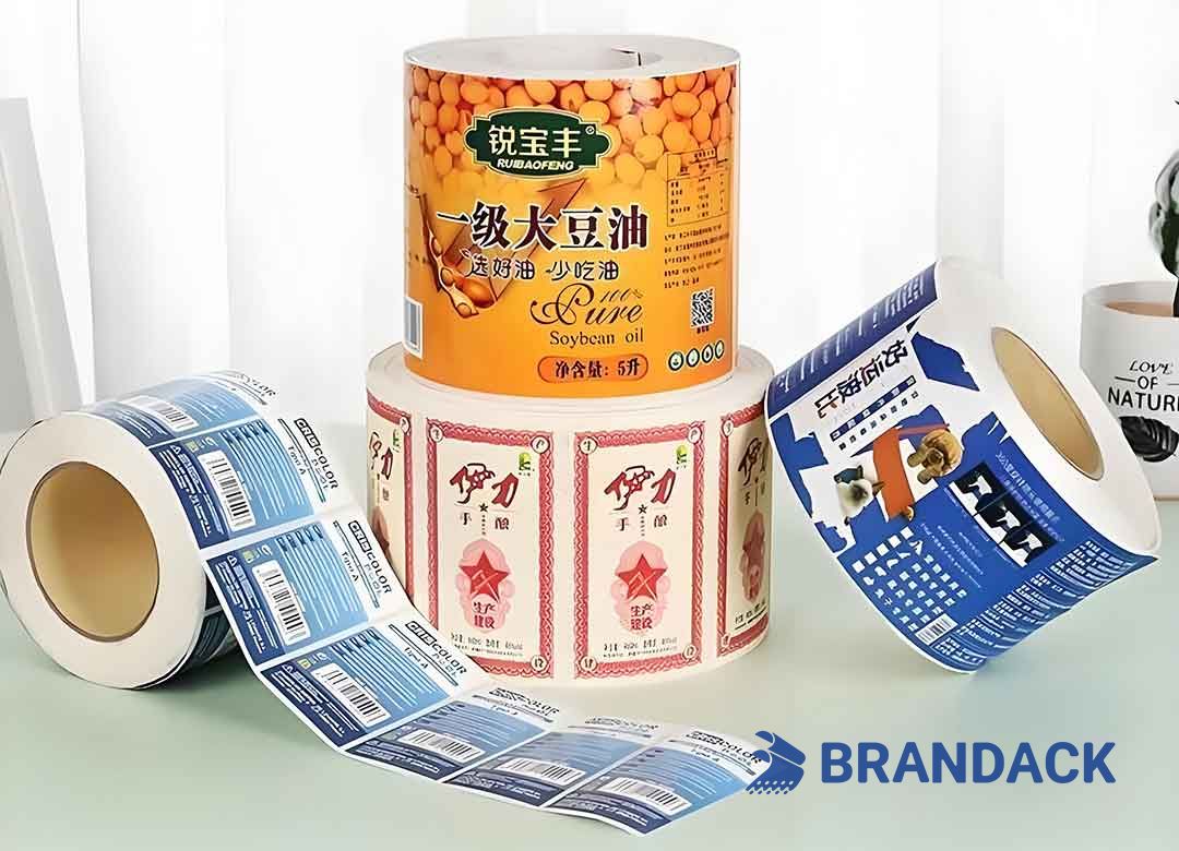 Custom Printed Business Sticker Label | Personalized Logo Sticky Labels