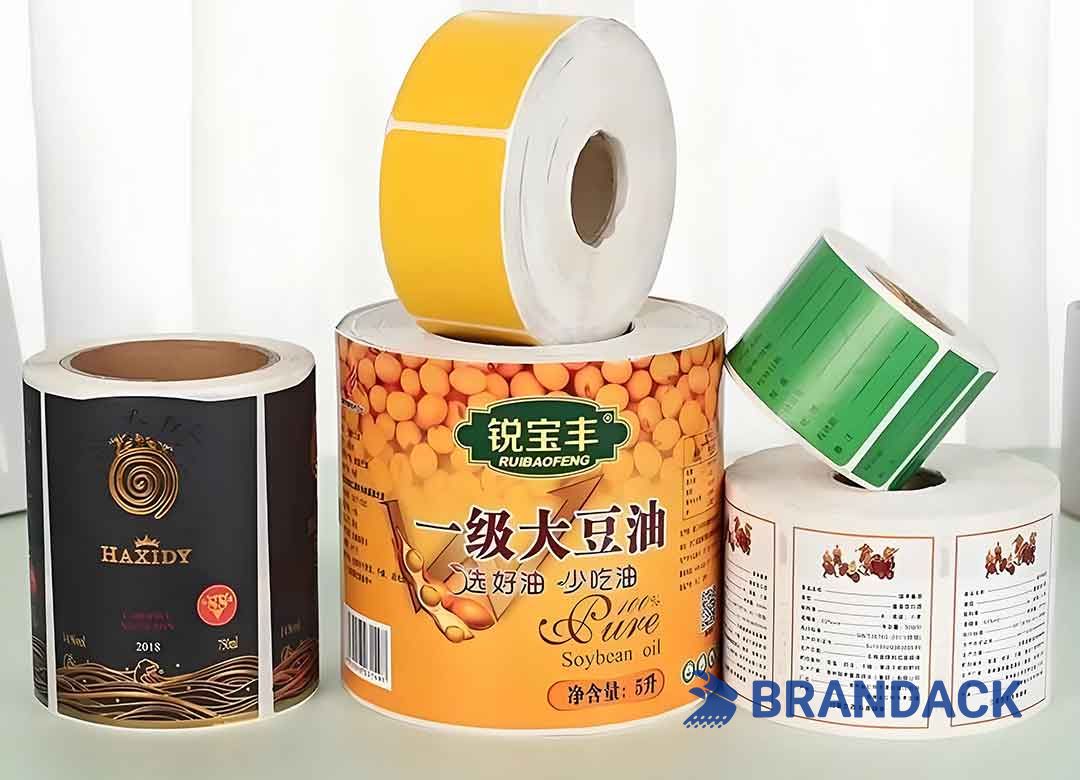 Custom Printed Business Sticker Label | Personalized Logo Sticky Labels