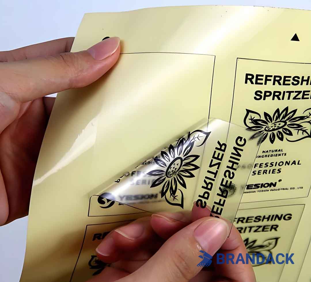 Personalized Clear Sticker Labels Custom with Creative Design Service